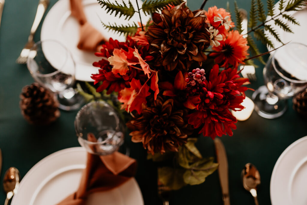 Wedding table decorations